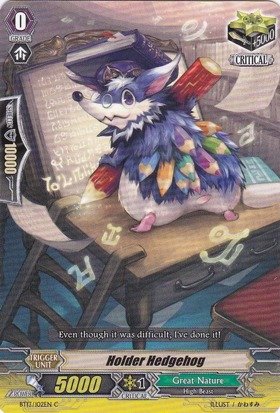 Cardfight!! Vanguard TCG - Holder Hedgehog (BT13/102EN) - Catastrophic Outbreak