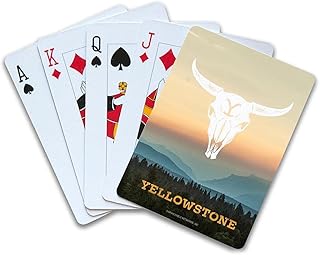 PARAMOUNT NETWORK Yellowstone Cow Skull Playing Card Deck