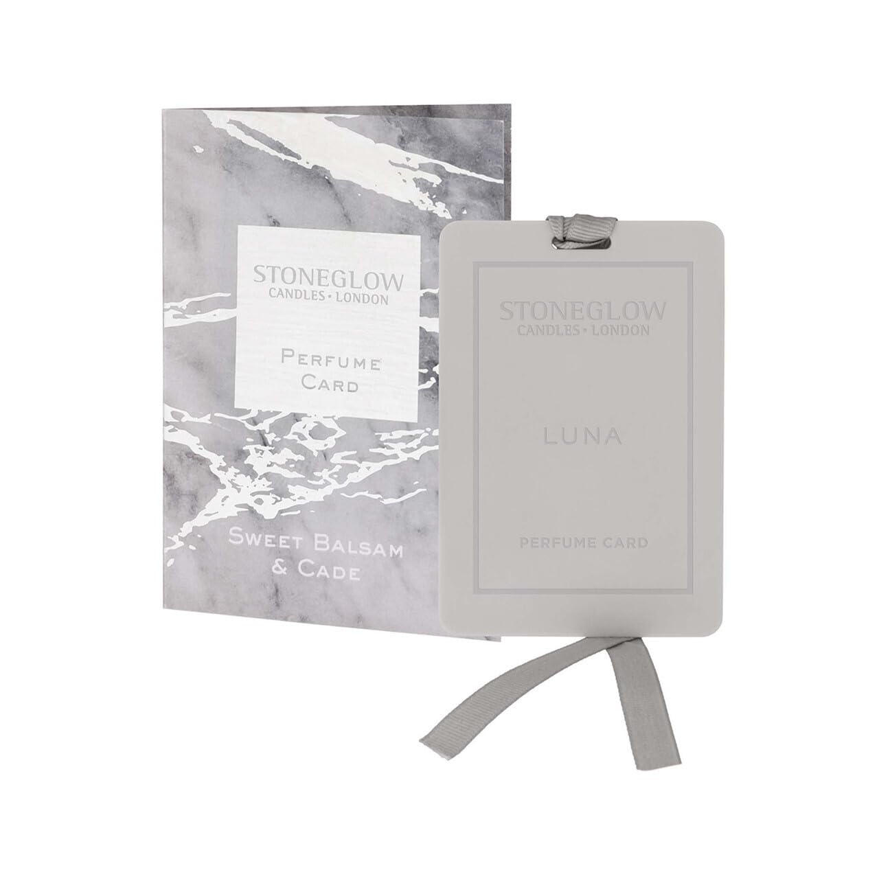 Stoneglow Luxury Sweet Balsam and Cade Perfume Card Scented Sachet With Hanging Ribbon