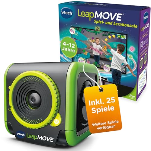 VTech LeapMOVE Lernkonsole Kinder I Interaktive Spielkonsole für Fernseher I Lernspiele ab 4 Jahre I Bewegungsspiele Tanzen & Fitness I ABC Lernen I Buchstaben SpieIe I Vorschule, Einschulung Geschenk VTech LeapMOVE Lernkonsole Kinder I Interaktive Spielkonsole für Fernseher I Lernspiele ab 4 Jahre I Bewegungsspiele Tanzen & Fitness I ABC Lernen I Buchstaben SpieIe I Vorschule, Einschulung Geschenk