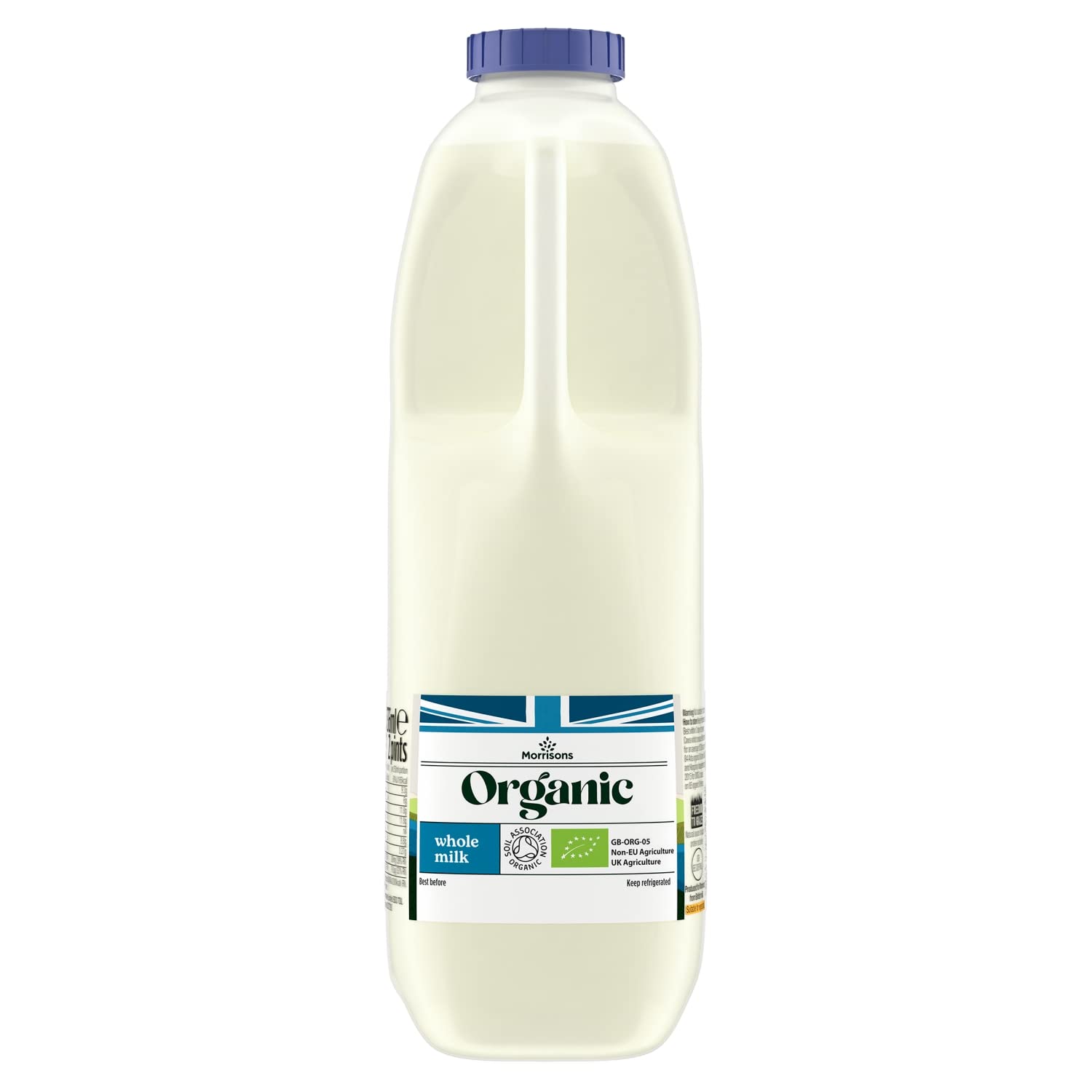 Morrisons Organic Whole Milk 2 Pints