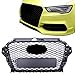 Calandra griglia radiatore compatibile con Audi A3 8V 2012-2016 nido d'ape nera lucida RS3 look