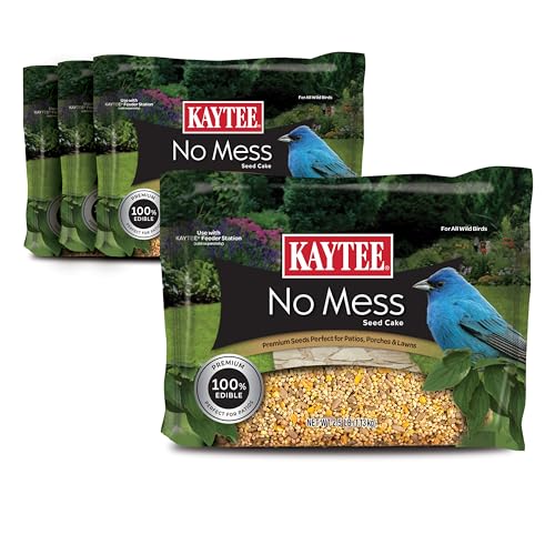 Kaytee No Mess Seed Cake, Wild Bird Food, 2.5 Pounds