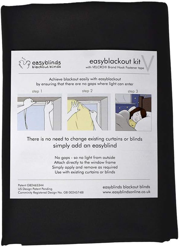 materiale oscurante per il velcro delle finestre