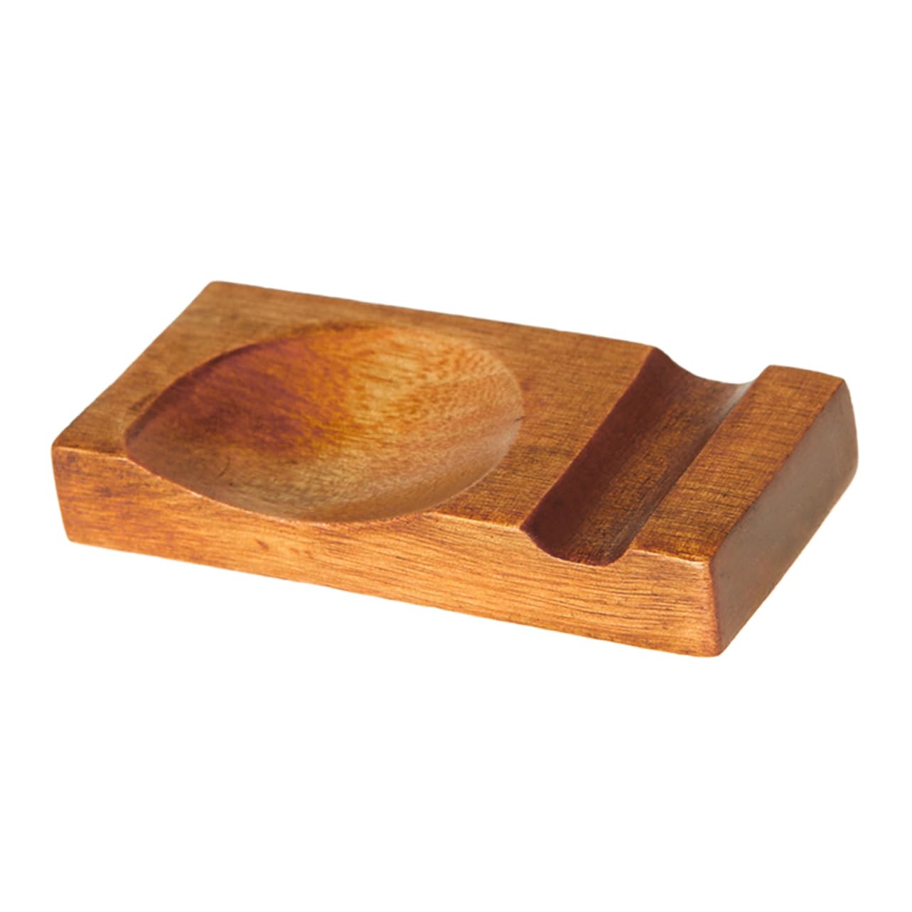 Wakauto 2Pcs Wooden Chopsticks Pillow Spoon Fork Rack Vintage Style Tableware Holders for Household Hotel Use Easy to Clean Chopsticks Rest Holder