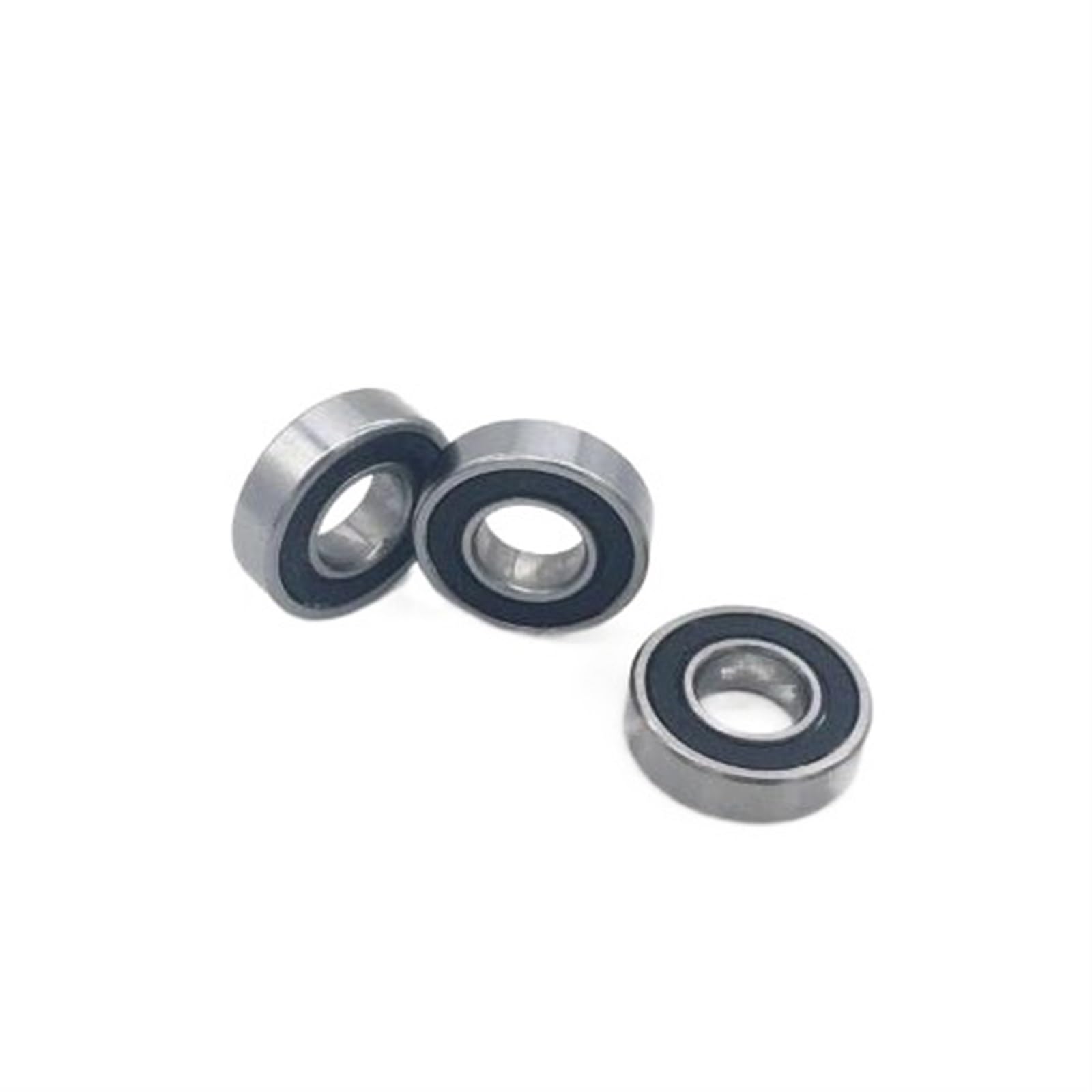 MIELEU Thin Wall Ball Bearings 10 pièces 6900-2RS roulement ABEC-1 10x22x6mm métrique Section Mince 6900 2RS roulements à Billes 6900RS 61900 2RS for Ball Bearing Skate Bearings