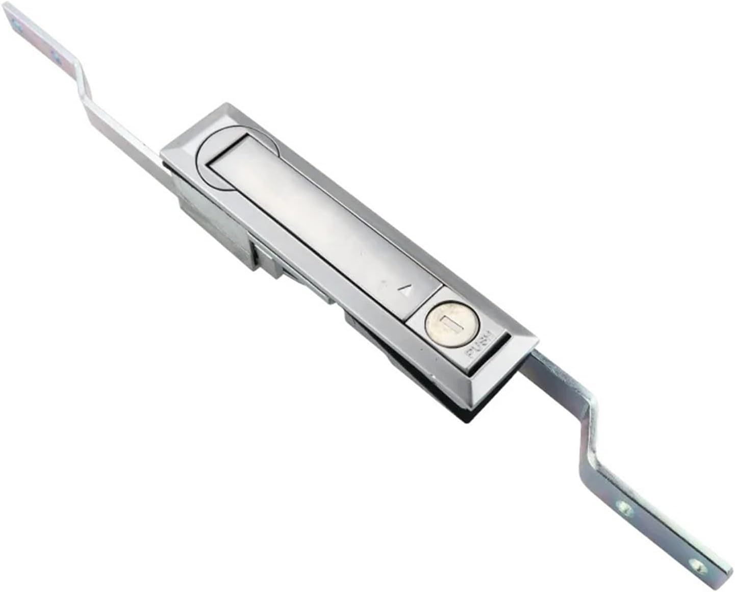 Zinc Alloy Connecting Rod Lock Box Switch Box Garage Industrial Cabinet European Style Rotary Handle Door Lock 1Pcs