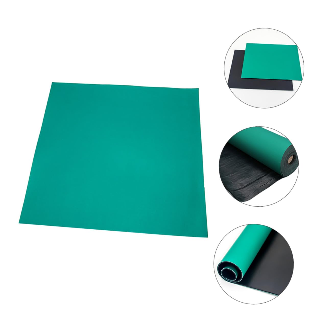 Tappetino Di Riparazione Resistente Al Calore in Pvc Antistatico, Tappetino Per Banco Da Lavoro Multifunzionale 1 Metro x 0,3 Metri, Resistente All’usura Per Elettronica e Saldatura