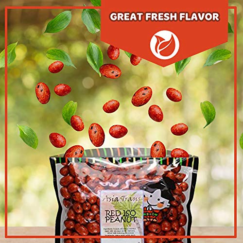 Image of Asia Trans Arare Rice Crackers (Red Iso Peanuts, 12 Ounce)