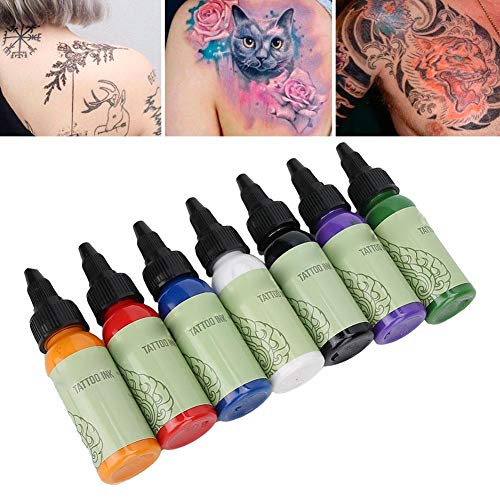 Set di inchiostri per tatuaggi professionali, 7