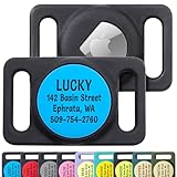 GoTags Engraved Airtag Dog Collar Holder