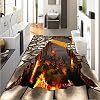 Custom Flooring Muurschildering Behang Lava Stone Magma 3D Stereoscopische Vloer Sticker Schilderen PVC Zelfklevend…