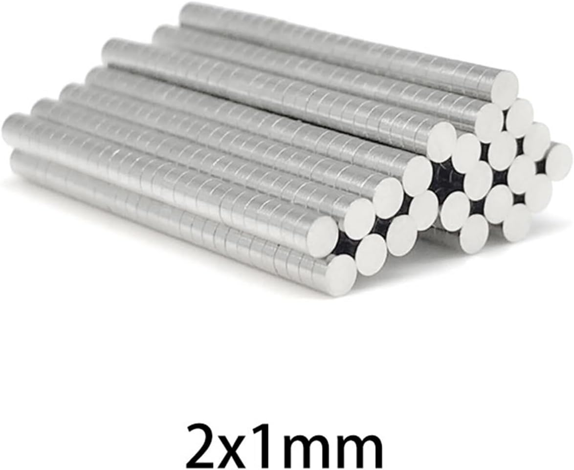 100/200/500/1000/5000PCS 2x1 Small Round 2 * 1mm Neodymium Magnetic 2x1mm Permanent 2 * 1 mini Disc magnet(2000PCS)