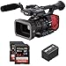 Produktbild Panasonic Kit AG-DVX200EJ Camcorder 4K + 1 Akku SWIT 6A + 2 Memory Card Sandisk 64 GB 95MBs - Microphone not Included