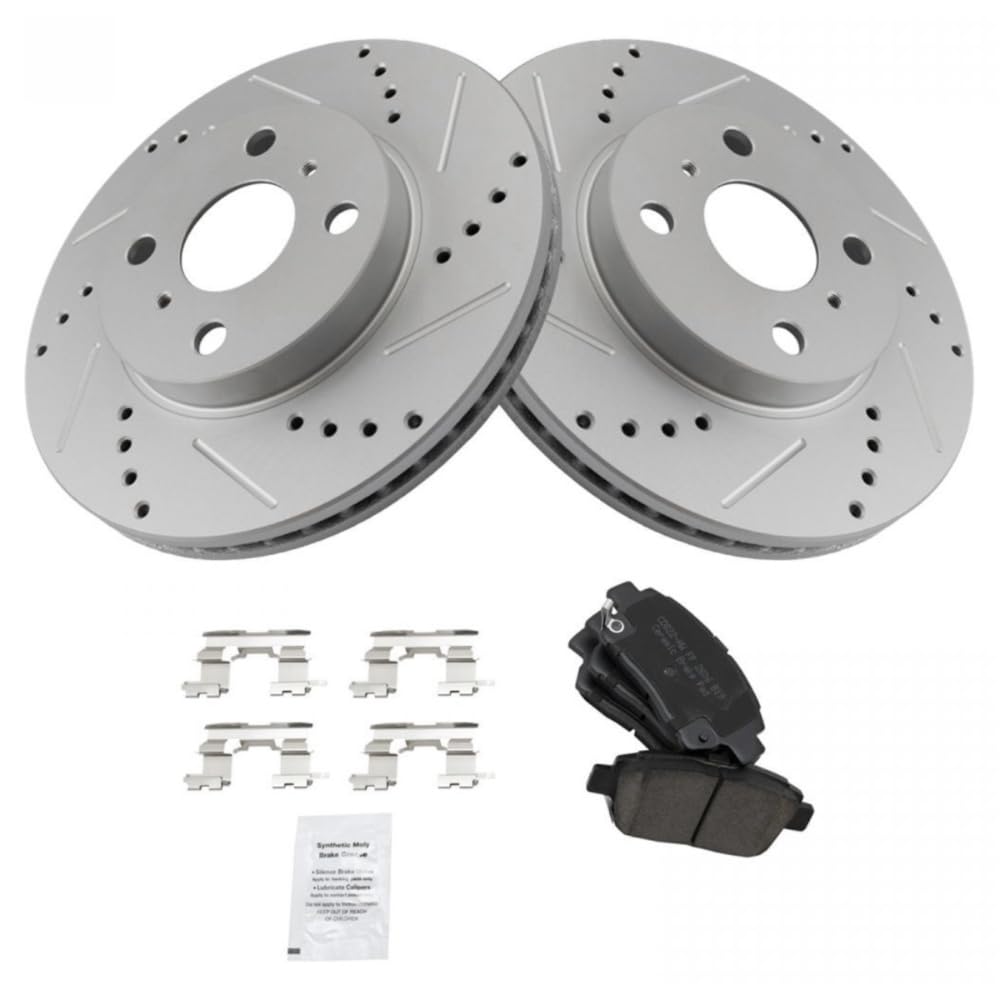 Front Disc Brake Rotors For 2004-2006 Scion xA xB