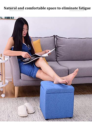 Repose-pieds ottoman pliable compact pour optimiser l'espace avec style