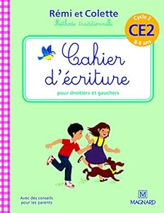 Livres Couvertures de Cahier d'écriture Rémi et Colette CE2