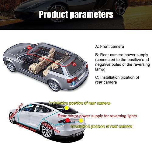 Objectif pour caméra DVR de voiture pour remplacer un objectif rayé - 4