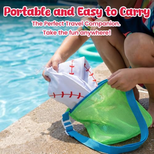Shindel Giant Inflatable Baseball, 27 Inch Blow Up Ball for Kids - image 6