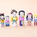 BUYGOO 50 Piezas Muñeca de madera Peg Clavija inacabado personas Cuerpos en...