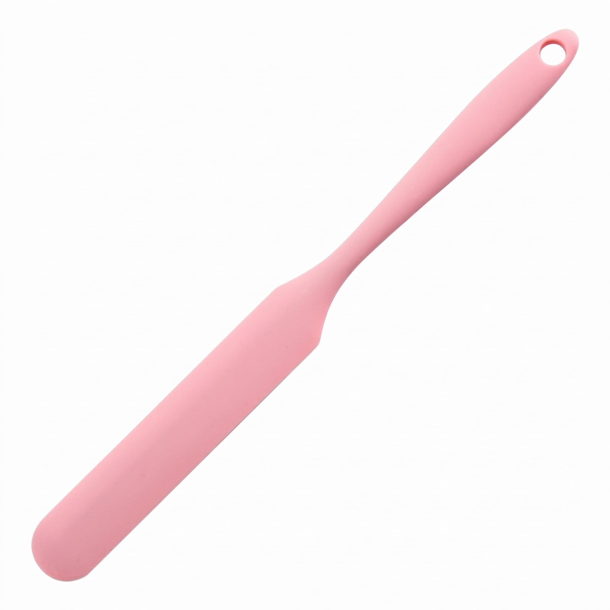 Sjfbebsy Silicone Jar Spatula, 9.45 inch Small Silicone Spatula - One-piece Kitchen Tool for Scraping Jars, Sourdough, and Batters, Small