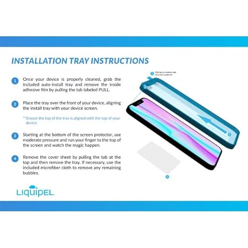 Liquipel Safeguard Tempered Glass Screen Protector, Compatible For Apple Iphone 13 Pro, Iphone 13 Pro Max, Iphone 13 Mini (Iphone 13 Pro) #TOP6