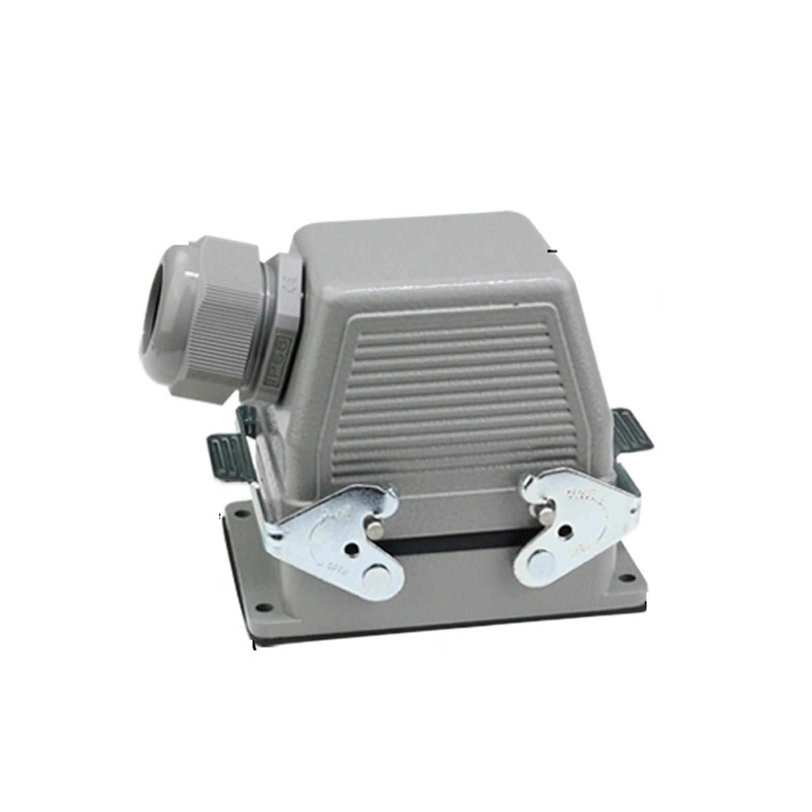 Conector de alta resistencia 500V 16A impermeable de 32 pines con salida lateral