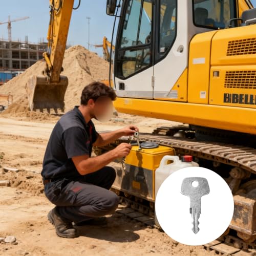 ACOLY 10 Stück 706 Tankdeckelschlüssel, kompatibel mit Lie-bherr Bomag JD Bagger Dumper Loader Plant