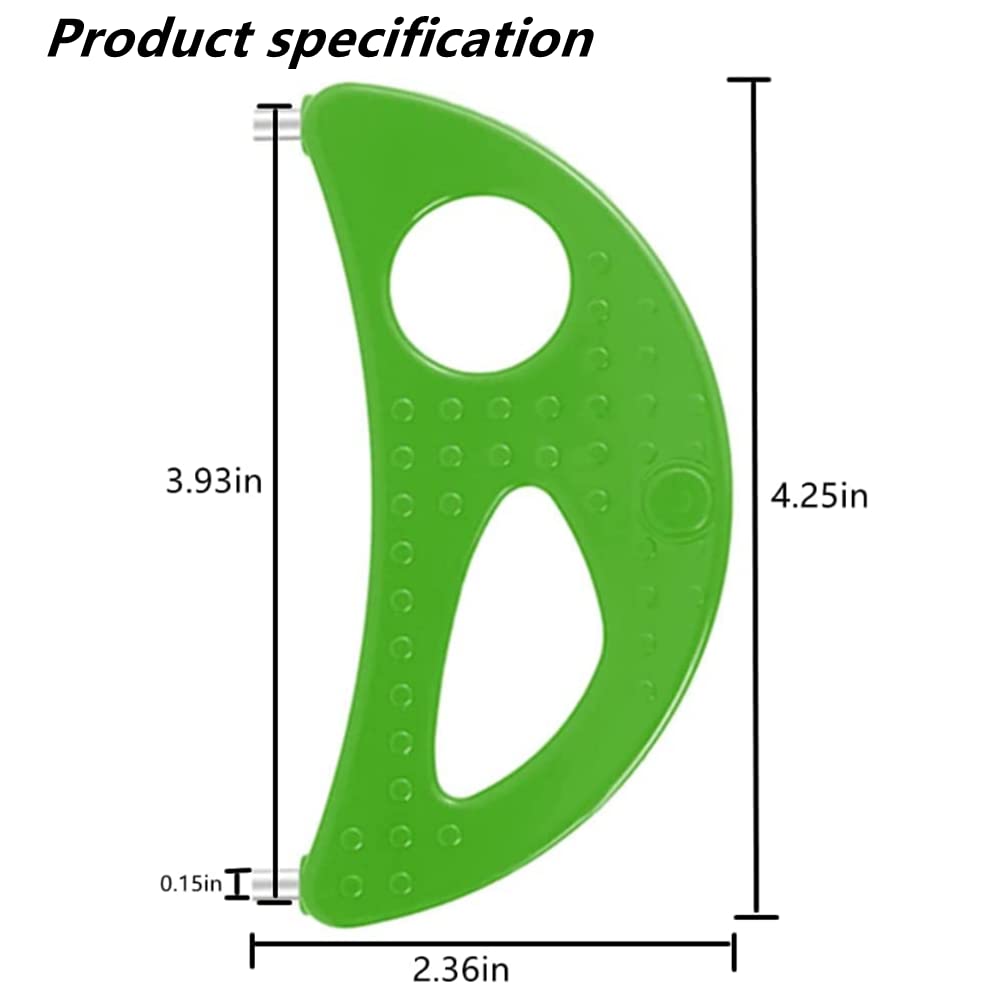 BRYHZKCM Crescent Tool Green Fit For Jack Lalanne Power Juicer Delux & PRO & Classic MT1000 E1188 CL003AP E1189 Juicer Accessories (Green)