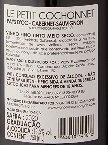 Le Petit Cochonnet I.G.P. Pays dOc Cabernet Sauvignon Le Petit Cochonnet Cabernet Sauvignon