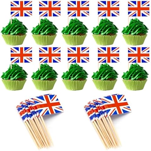 British Toothpicks Flags for Parties Cover