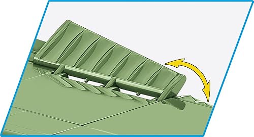 Miniatura 6 de COBI Colección histórica WWII Bell P-39Q AIRACOBRA Aircraft