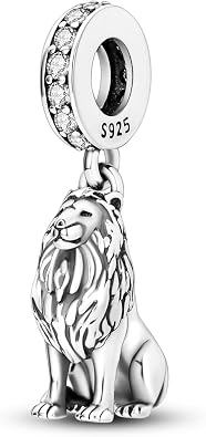 Hapour 925 Sterling Silver Animal Charms Compatible with Pandora Bracelets and Necklaces DIY Dangle Pendants Beads Fashion Jewelry for Women Family Friends