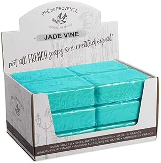Pre de Provence 250g Soap Bar, Case of 12 - Jade Vine