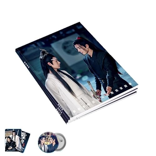 陳情令 写真集 画集 魏無羨 藍忘機 ワン・イーボー 肖戦 シャオ・ジャン ギフトボックス プレゼント キャラクター 贈り物 可愛い 記念品 非公式 コレクション 中国俳優 中国ドラマ グッズ 表紙ランダム (セット)のサムネイル
