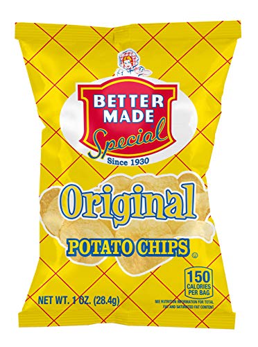Better Made Special Variety Pack Potato Chips - Case of 50-1oz Bags – Original, BBQ, Sweet BBQ, Sweet Heat BBQ, Red HOT BBQ, Salt & Vinegar, Honey BBQ, Sour Cream & Onion - Crunchy - image 9