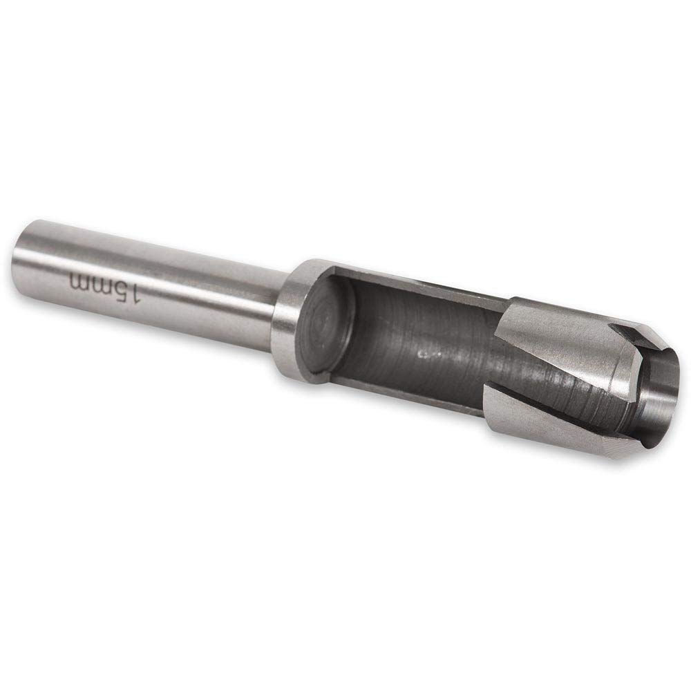Axminster Workshop Barrel Plug Cutter - 15Mm