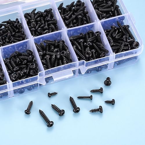 Qxayxa QUS-005 520 Pcs Black Deck Screws, Star Drive Screws thumb #6
