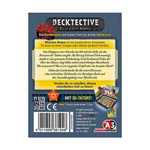 DaVinci Games Decktective - Bloody-Red Roses SW miniatura 3