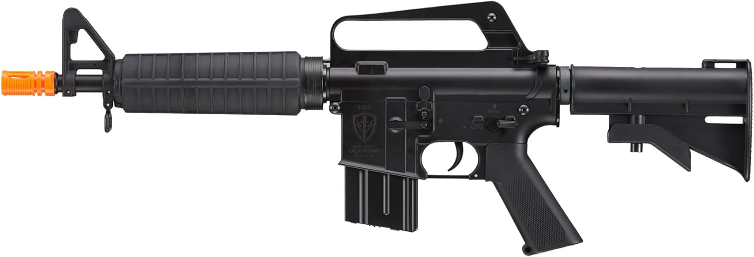 Jag Precision E&C Full Metal XM177 Airsoft Gun (Color: Black)