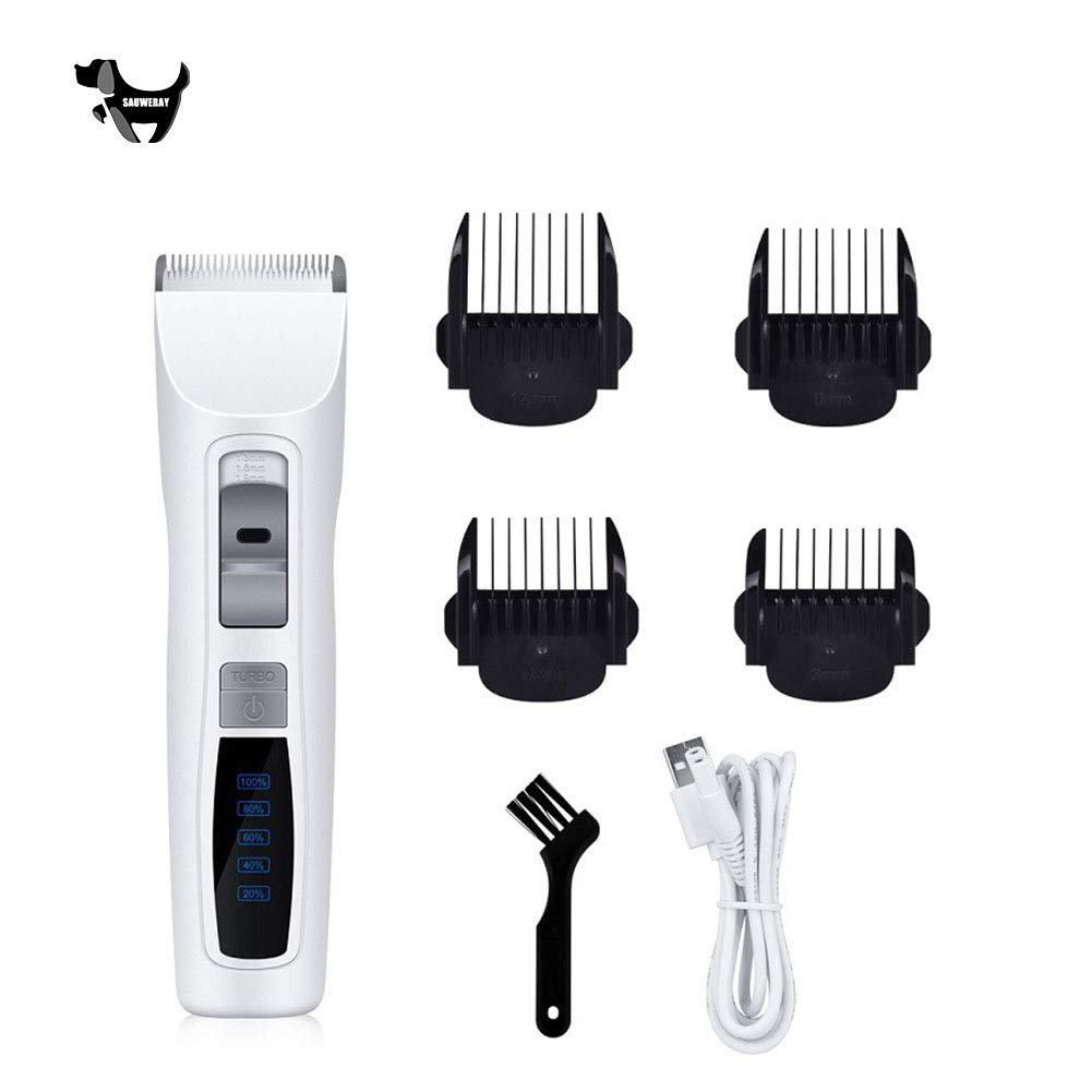 Tondeuse pour animaux domestiques idéale pour salon ou voyage USB