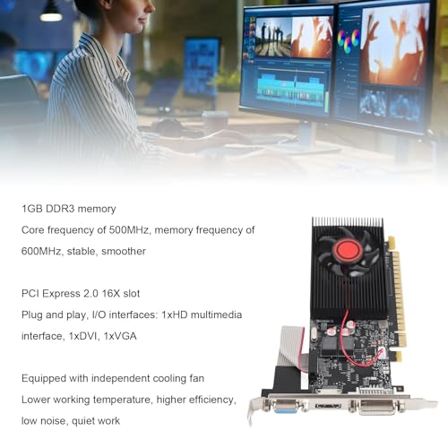 Tarjeta gráfica GT 610 1GB soluciona la falta de puertos HDMI en ordenadores antiguos 3