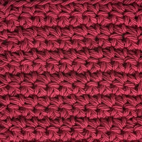 Image of Lily Sugar'n Cream 100% Cotton Yarn 6-Pack Bundle with Bella's Crafts Stitch Markers (Spectrum)
