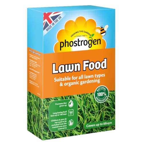 Phostrogen Organic Lawn Food, 3.5kg - Long Lasting Balanced Organic...