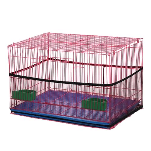 Filet de protection pour cage à oiseaux bleu, taille réglable 190-250cm - 5