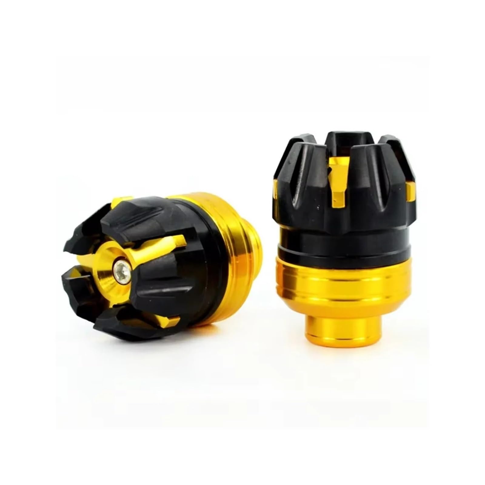 Moto Tamponi Paratelaio 1 Paio Protezioni Anticaduta Universali Alluminio CNC Moto Scooter, Forcella Anteriore, Slider Per Telaio, Crash