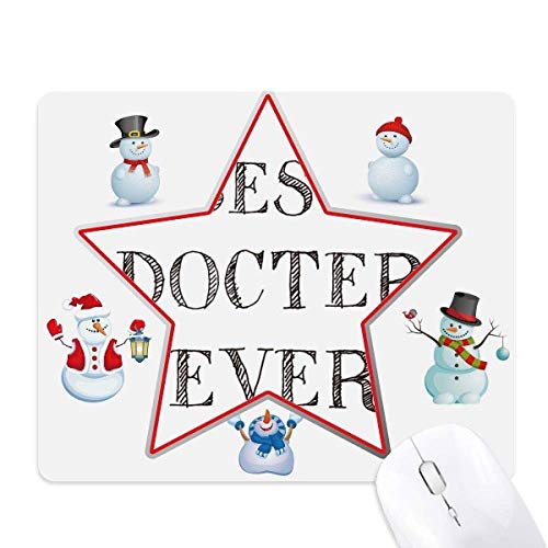 Tapis de souris Médecin Noël, le cadeau idéal pour remercier votre docteur ou fêter un diplôme