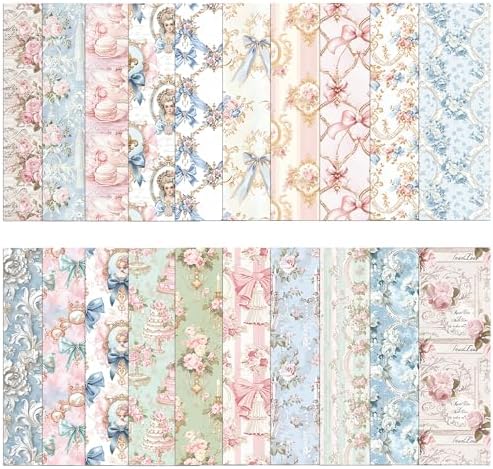 Coquette Aesthetic Bookmarks Gifts, 100 Pcs Vintage Paper Book Ma...