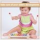 Retoo Kinder Xylophon, Glockenspiel Holzspielzeug, Musikinstrument für Kinder, Pädagogische Spielzeug mit 8 Tönen, Bunt Xylophon ab 3 Jahren, Baby Schlaginstrument mit Mallet, Kleine Musiker