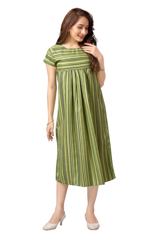 CEE 18Women's Cotton Solid Floor Length Nighty